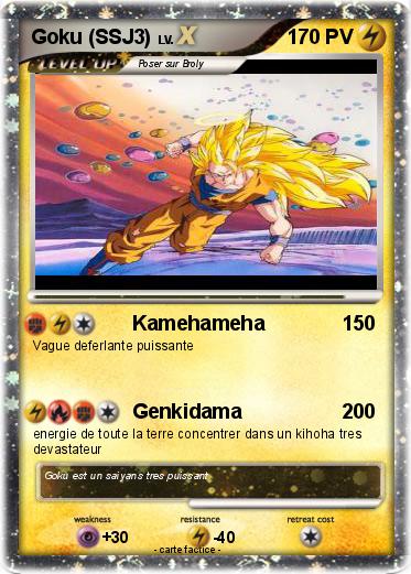 Pokemon Goku (SSJ3)
