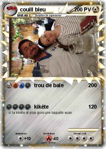 Pokemon couill bleu