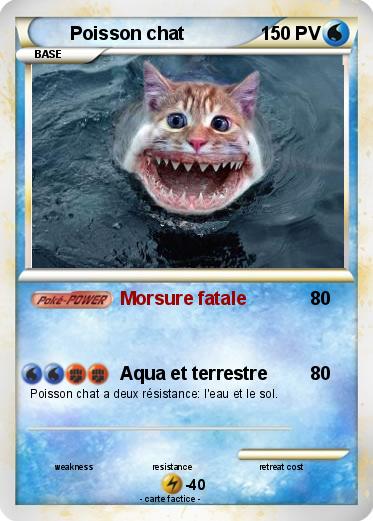 Pokemon Poisson chat