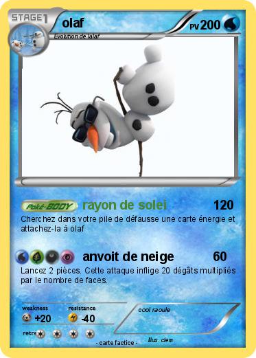 Pokemon olaf