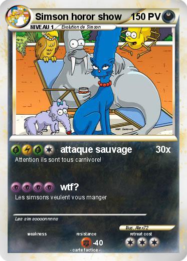Pokemon Simson horor show