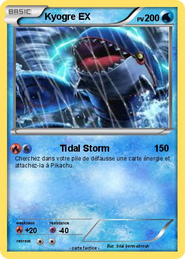 Pokemon Kyogre EX