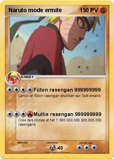 Pokemon Naruto mode ermite 