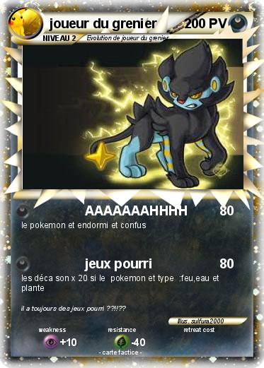 Pokemon joueur du grenier
