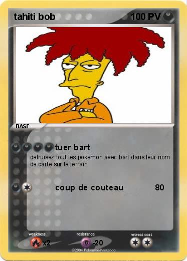 Pokemon tahiti bob