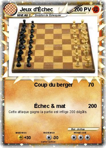 Pokemon Jeux d'Échec