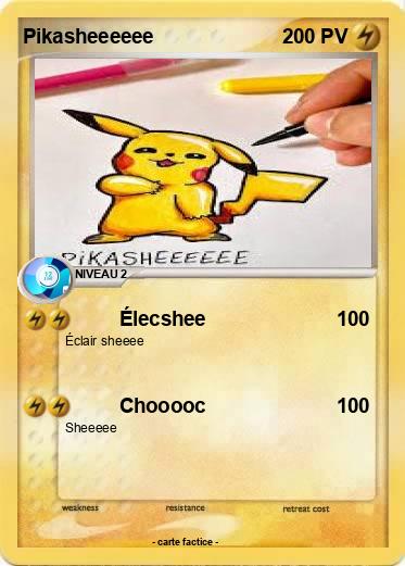 Pokemon Pikasheeeeee