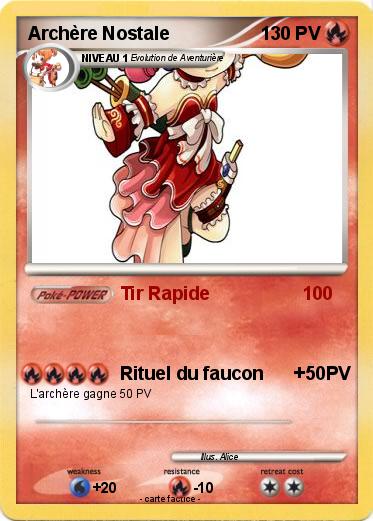 Pokemon Archère Nostale
