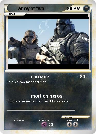 Pokemon army of two