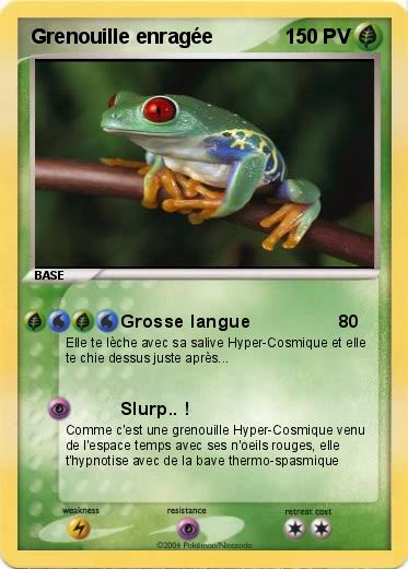 Pokemon Grenouille enragée