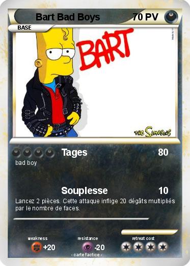 Pokemon Bart Bad Boys
