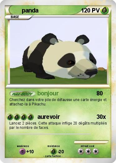 Pokemon panda