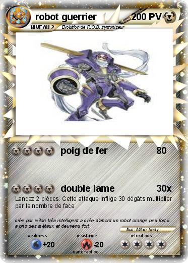 Pokemon robot guerrier