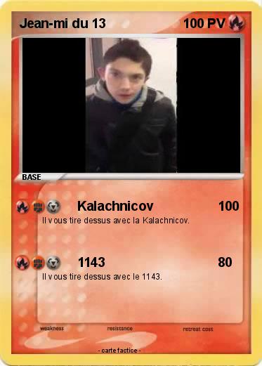Pokemon Jean-mi du 13