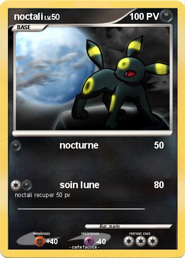 Pokemon noctali