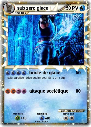 Pokemon sub zero glace
