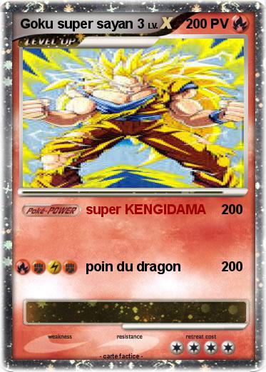 Pokemon Goku super sayan 3