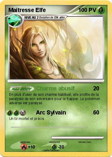 Pokemon Maitresse Elfe