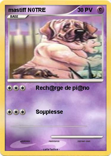 Pokemon mastiff N0TRE