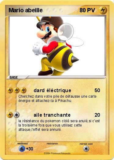 Pokemon Mario abeille
