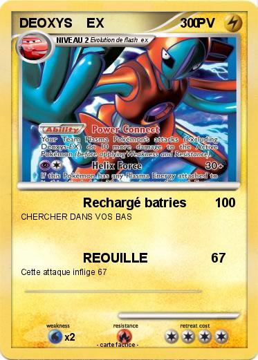 Pokemon DEOXYS    EX                         0
