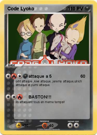 Pokemon Code Lyoko