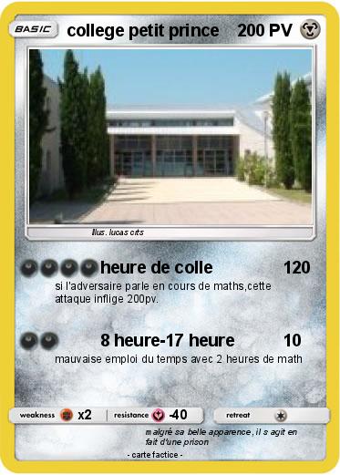 Pokemon college petit prince