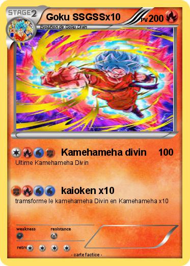 Pokemon Goku SSGSSx10