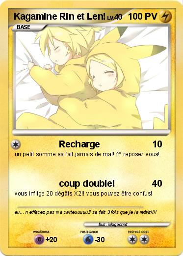 Pokemon Kagamine Rin et Len!