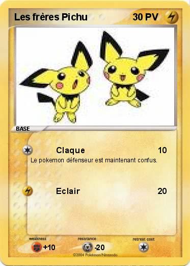 Pokemon Les frères Pichu