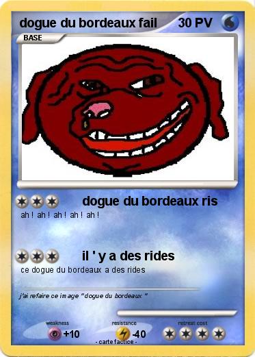 Pokemon dogue du bordeaux fail