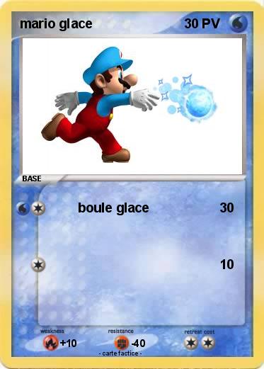 Pokemon mario glace