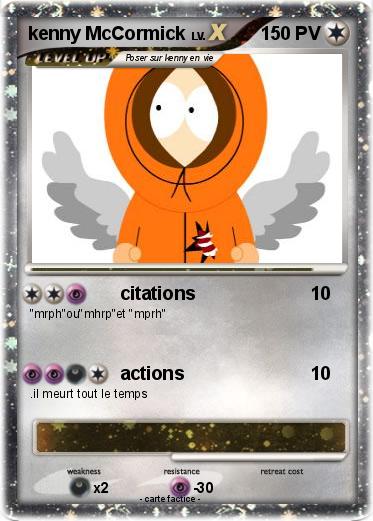 Pokemon kenny McCormick