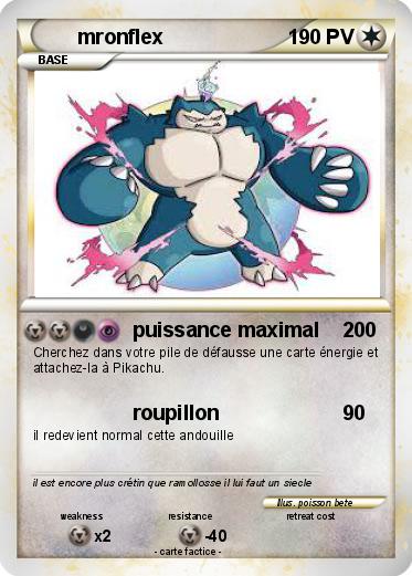 Pokemon mronflex