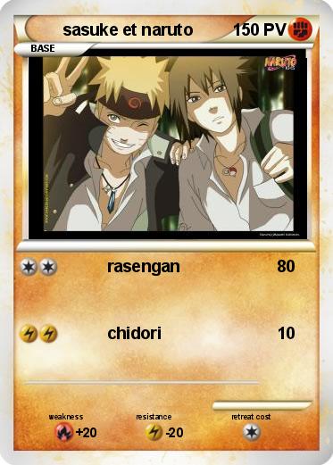 Pokemon sasuke et naruto