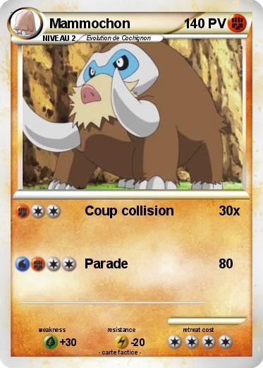 Pokemon Mammochon