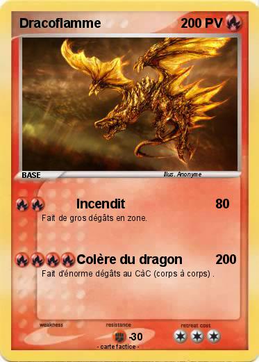 Pokemon Dracoflamme