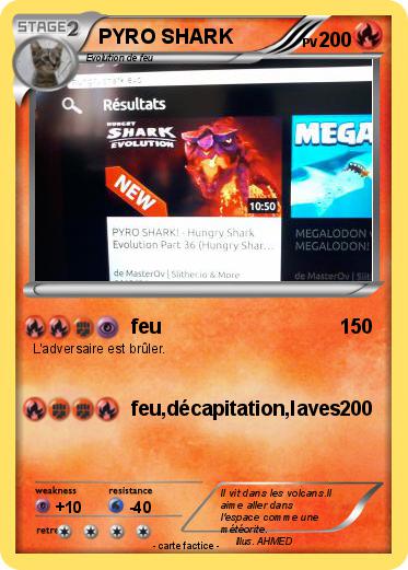 Pokemon PYRO SHARK