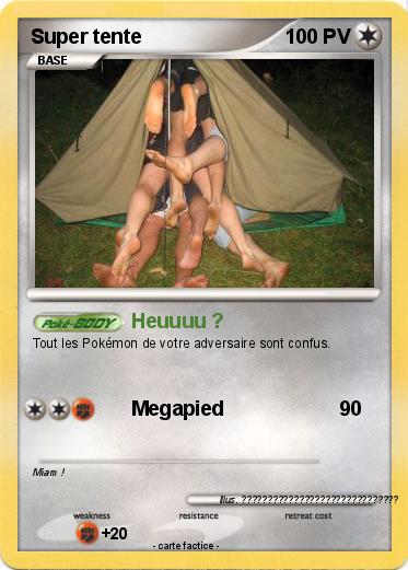 Pokemon Super tente