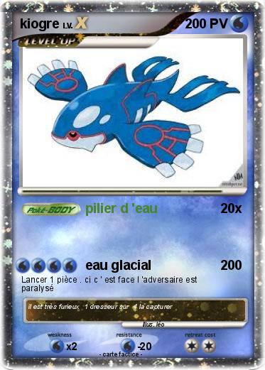 Pokemon kiogre