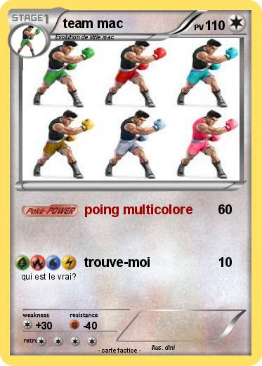 Pokemon team mac