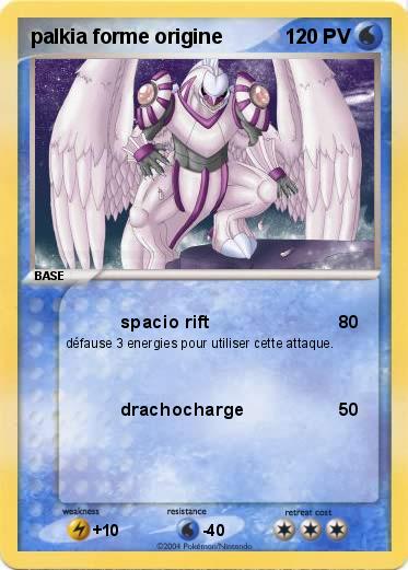 Pokemon palkia forme origine