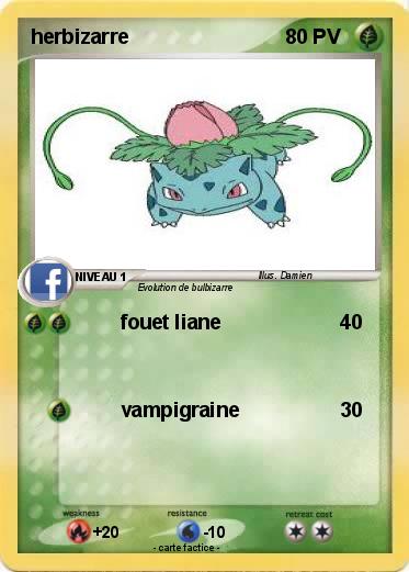 Pokemon herbizarre