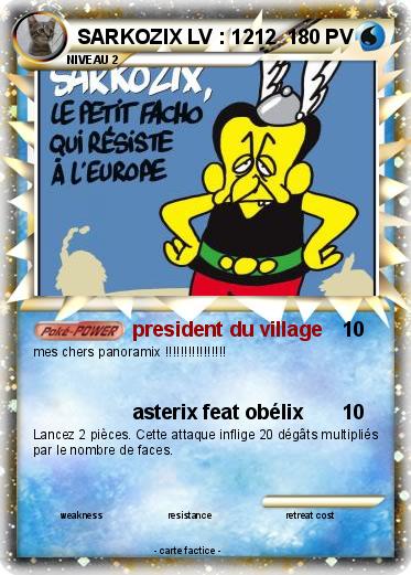 Pokemon SARKOZIX LV : 1212