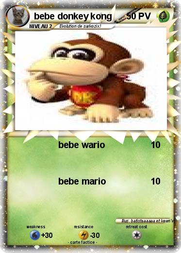 Pokemon bebe donkey kong