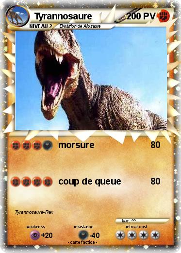 Pokemon Tyrannosaure