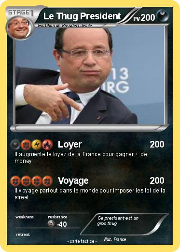 Pokemon Le Thug President