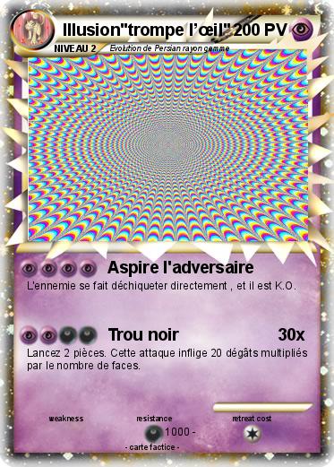 Pokemon Illusion"trompe l’œil"
