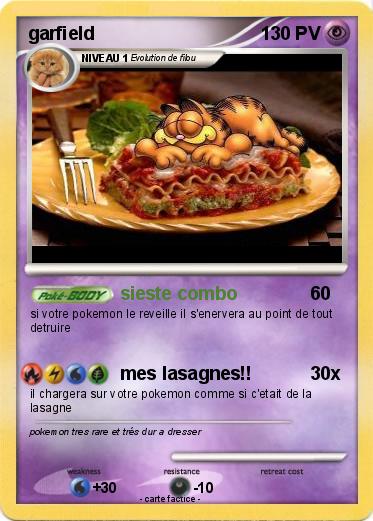 Pokemon garfield