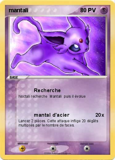 Pokemon mantali